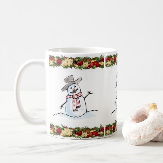 Tasse Weihnachten (Mit Donut)