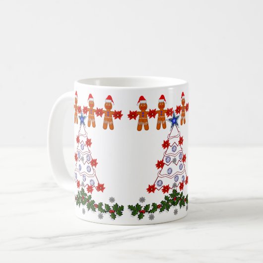 Tasse Weihnachten (Vorderseite Links)