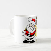 Tasse | Weihnachten | Santa and Reindeer (Vorderseite Links)