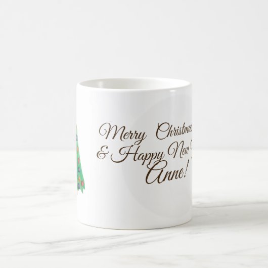 Tasse, Weihnachtsbaum Kaffeetasse (Mittel)