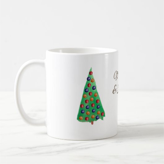 Tasse, Weihnachtsbaum Kaffeetasse (Links)