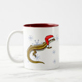 Tasse - Weihnachtseidechse (Links)