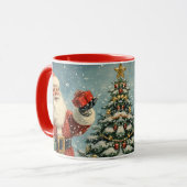 Tasse Weihnachtsmann (Vorderseite Links)