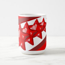 Tasse Weihnachtssterne