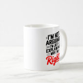 Tasse - weil Sie nie falsch liegen (VorderseiteRechts)