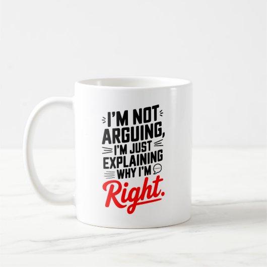 Tasse - weil Sie nie falsch liegen (Links)