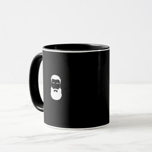 Tasse "Weißer Bart" (Vorderseite Links)