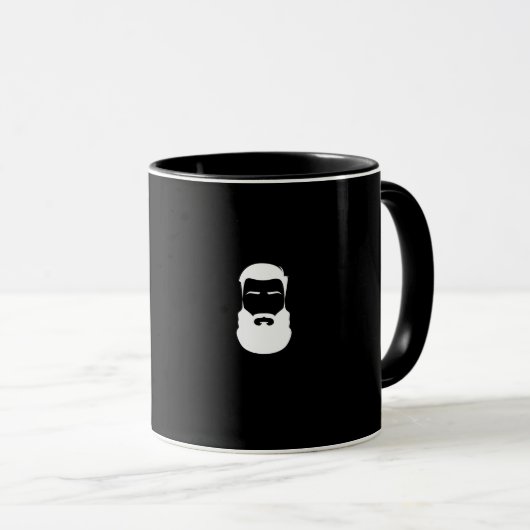Tasse "Weißer Bart" (VorderseiteRechts)