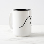 Tasse Welle (Vorderseite Links)