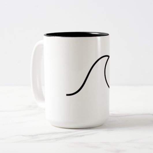 Tasse Welle (Vorderseite Links)