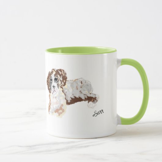 Tasse: Welpe Liebe Tasse (Rechts)