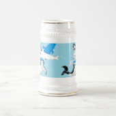 Tasse: Welt des Meeres Bierglas (Mittel)