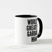 Tasse weltbest Garbage Man (VorderseiteRechts)