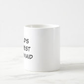 Tasse "WeltBeste Bridesmaid" (Mittel)