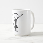 Tasse/Welten Beste Mama mit Mutter und Tochter Kaffeetasse (VorderseiteRechts)