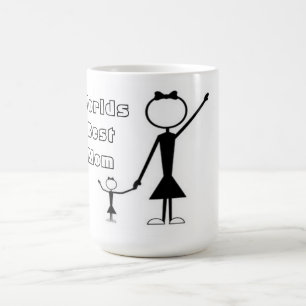 Tasse/Welten Beste Mama mit Mutter und Tochter Kaffeetasse