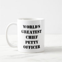 Tasse "Weltgrößter Chief Petty Officer"