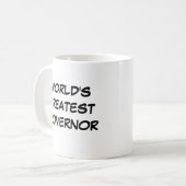 Tasse "Weltgrößter Gouverneur" (Vorderseite Links)