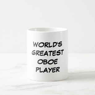 Tasse "Weltgrößter Oboe-Player"
