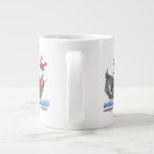 Tasse - Whimsischer Vogel (Rückseite)