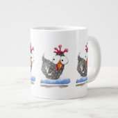 Tasse - Whimsischer Vogel (Vorderseite Rechts)