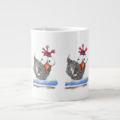 Tasse - Whimsischer Vogel (Vorderseite)