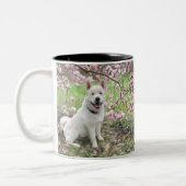 Tasse - White Akita (Links)