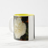 Tasse White Carnation Beauty (Vorderseite Links)