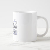 Tasse White Keramik - "To The Best Castle" Kunst (Rechts)