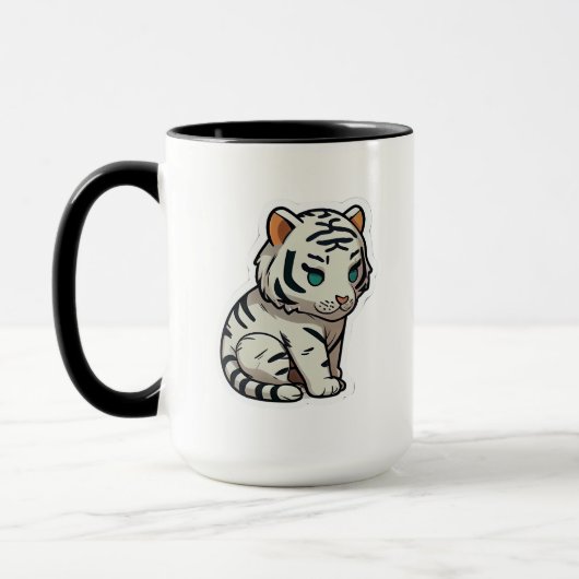 Tasse White Tiger (Links)