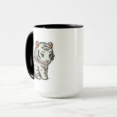 Tasse White Tiger (Vorderseite Links)