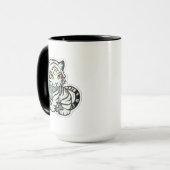 Tasse White Tiger (Vorderseite Links)