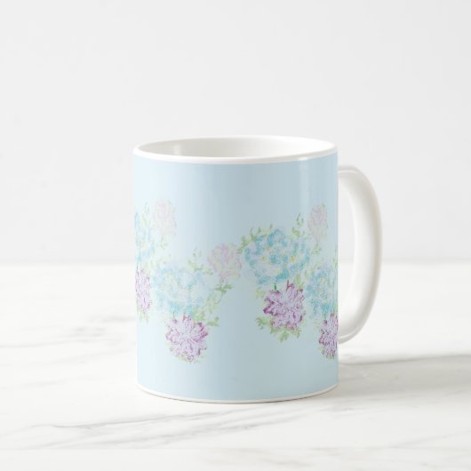 Tasse: Wilde Blume Kaffeetasse (VorderseiteRechts)