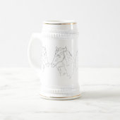 Tasse: Wilder Hengst Bierglas (Vorderseite Links)