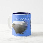Tasse "Wildlife Support Bald Eagle" (Vorderseite Links)