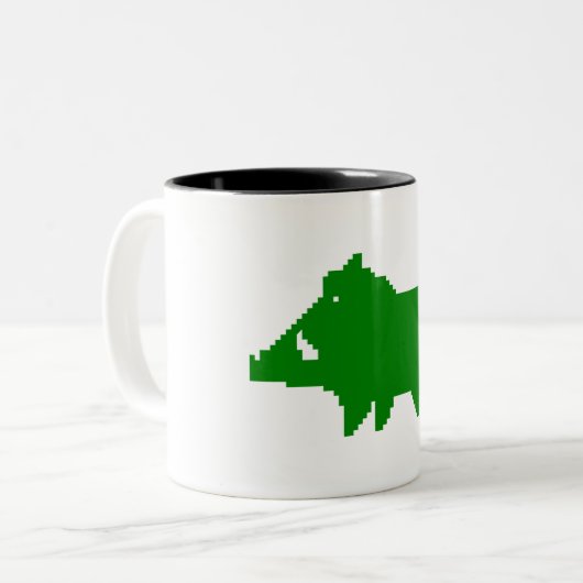 TASSE - WILDSCHWEIN EINE GLUT IM VORAUS (Vorderseite Links)