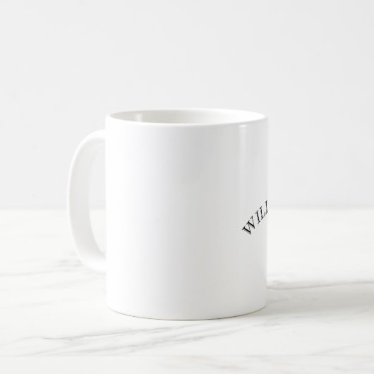 Tasse Williamsburgs Brooklyn (Vorderseite Links)