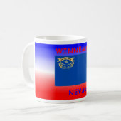 Tasse winnemucca Nevada mit Nevada-Staat flage (Vorderseite Links)