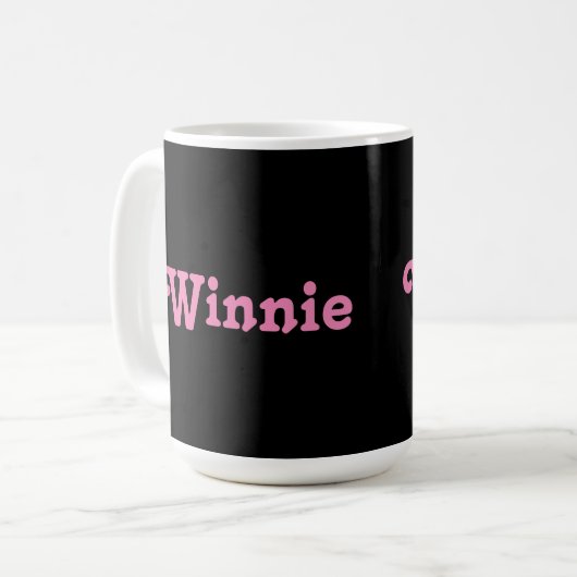 Tasse Winnie (Vorderseite Links)