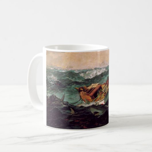 Tasse: Winslow Homer das Gulf Stream Kaffeetasse (Vorderseite Links)