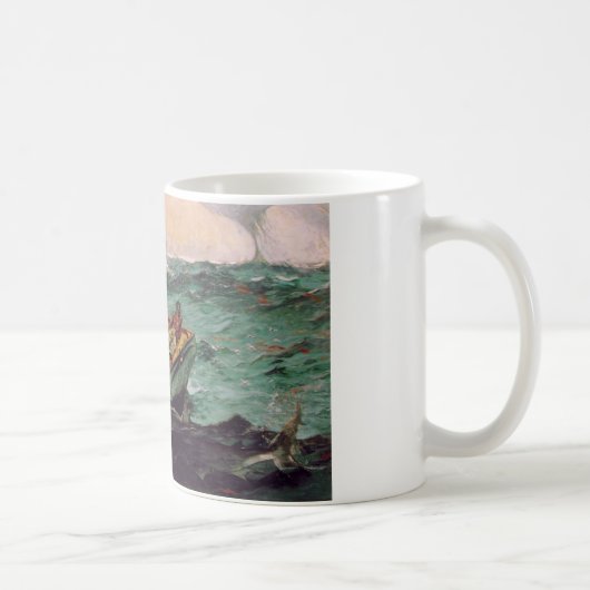 Tasse: Winslow Homer das Gulf Stream Kaffeetasse (Rechts)