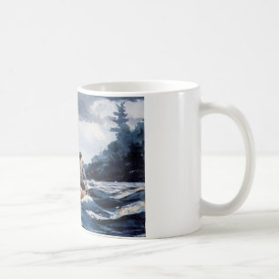 Tasse: Winslow Homer-Kanu in den Rapids Kaffeetasse