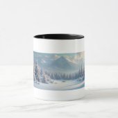 Tasse Winterlandschaft (Zentrum)