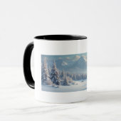 Tasse Winterlandschaft (Vorderseite Links)
