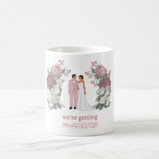 Tasse - Wir heiraten  (Mittel)