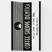Tasse-Wirbel-Banner Banner (Vertikal)