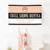 Tasse-Wirbel-Banner Banner (Insitu)