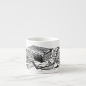 Tasse "Wissen und Tod" (Vorderseite)