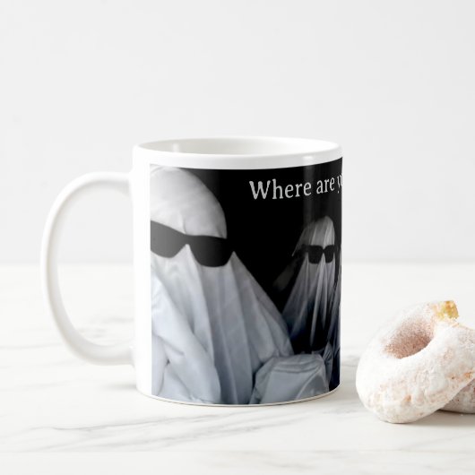 Tasse Wo sind deine Brillen? (Mit Donut)