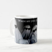 Tasse Wo sind deine Brillen? (Vorderseite Links)